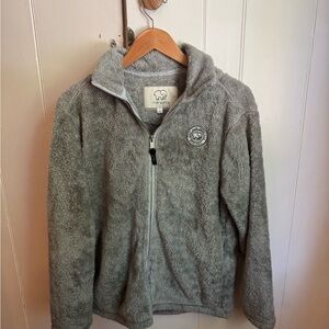 Ivory Ella Gray Fleece